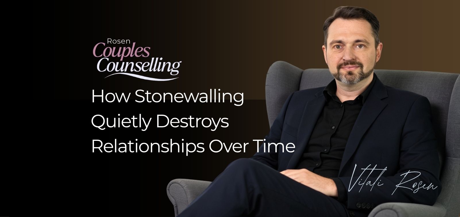 How Stonewalling Quietly Destroys Relationships Over Time